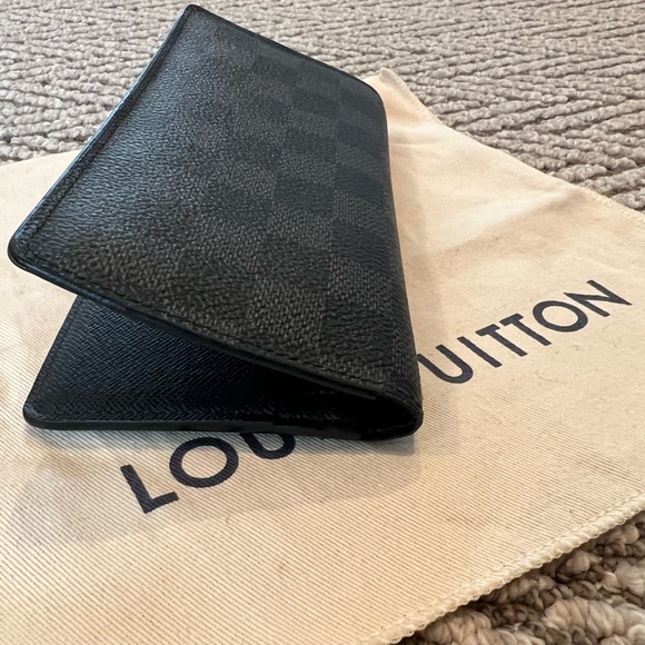 LOUIS VUITTON Brazza Wallet Damier Graphite Canvas - Picture 5 of 8